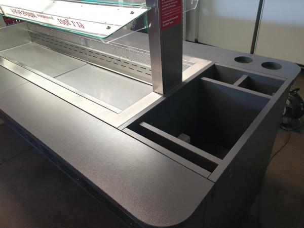 Preview: SALATTHEKE BUFETTTHEKE SALADETTE THEKE B208 cm T100 cm