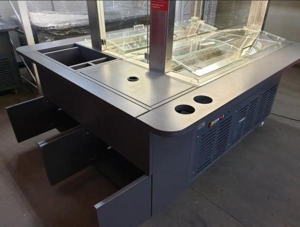 Preview: SALATTHEKE BUFETTTHEKE SALADETTE THEKE 210 cm