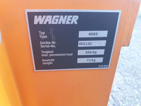Mobile Preview: HANDHUBWAGEN HUBGEWICHT 500kg STILL WAGNER
