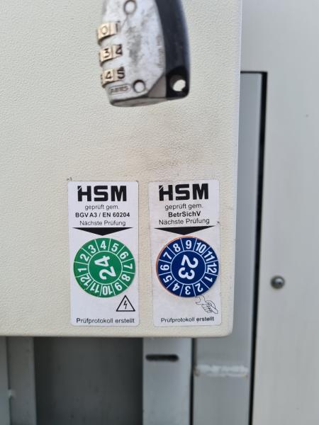 Preview: BALLENPRESSE HSM-500.1_VL PRESSE PAPIERPRESSE FOLIENPRESSE