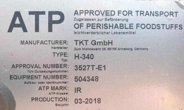 Preview: THERMOCONTAINER TKT H-340 gebraucht 340 L Volumen