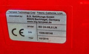 Ventilator Honda Motor Trommelventilator Bj. 2012