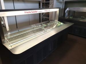SALATTHEKE BUFETTTHEKE SALADETTE THEKE B208 cm T100 cm