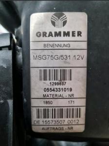 Stapler Fahrsitz GRAMMER - Joystickvorbereitung - Staplersitz (ERS03)