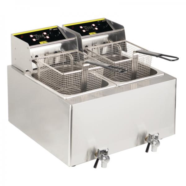 FRITEUSE 2x8L DOPPELFRITEUSE (AGH127)