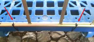 Preview: ROLLWAGEN 175cm 3-seitig +2 Zwischenböden (RW-3175-2ZB)