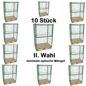 Preview: 10 x GITTERBOX II.Wahl AUFSATZRAHMEN KLAPPRAHMEN Höhe 1600 mm NEU (1600.10_AB)