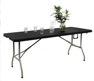 Preview: BOLERO BUFFETTISCH 183 cm klappbar schwarz (ACB518)