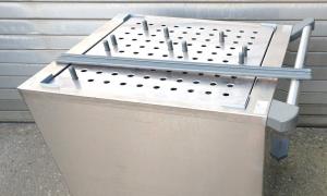 TELLERSPENDER BLANCO EDELSTAHL TELLERCLOCHE 0057 2198