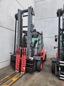 LINDE STAPLER H80D Gabelstapler Frontstapler 8m Hub