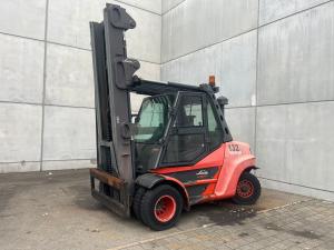 LINDE STAPLER H80D Gabelstapler Frontstapler 8m Hub