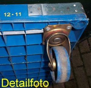 Preview: ROLLBEHÄLTER ROLLWAGEN gebraucht UNTERBODEN UMZUGSWAGEN MÖBELGLEITER (RB-7182) 