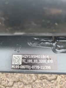 Mast f?r Stapler Linde Hubh?he 770cm, Hubkraft 8 Tonnen (ERS05)