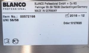 TELLERSPENDER BLANCO EDELSTAHL TELLERCLOCHE 0057 2198