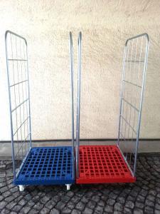 Preview: ROLLWAGEN Höhe 183cm ROLLBEHÄLTER MÖBELWAGEN UMZUGSWAGEN GITTERWAGEN (RW-2183neu)