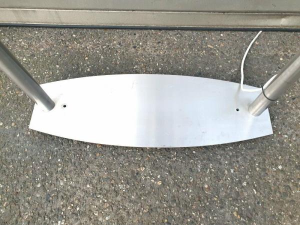 WERBESCHILD EDELSTAHL PRÄSENTER KLAPPRAHMEN BELEUCHTUNG SCHILD