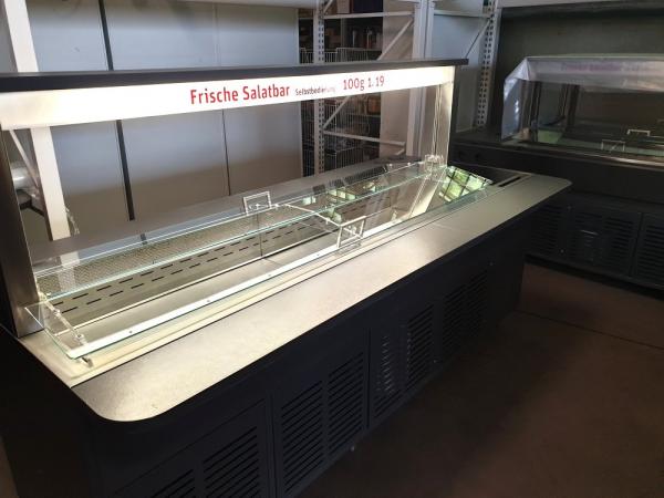 SALATTHEKE BUFETTTHEKE SALADETTE THEKE B208 cm T100 cm
