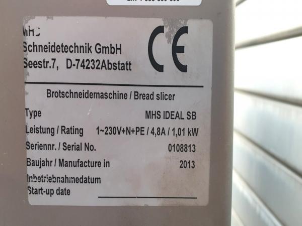 BROTSCHNEIDEMASCHINE MHS IDEAL SB BROTSCHNEIDER