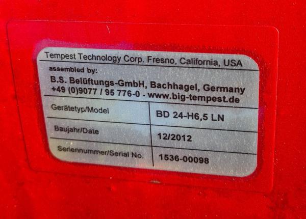 Ventilator Honda Motor Trommelventilator Bj. 2012