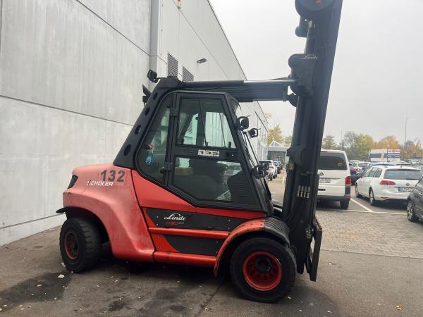 LINDE STAPLER H80D Gabelstapler Frontstapler 8m Hub