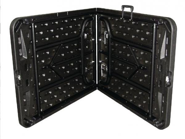 allda.eu - BOLERO BUFFETTISCH 183 cm klappbar schwarz (ACB518)