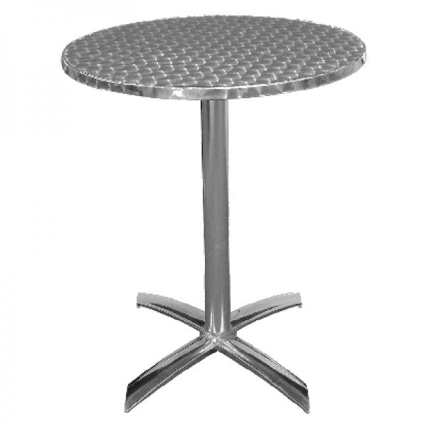 TISCH BISTROTISCH EDELSTAHL BOLERO (AU423)