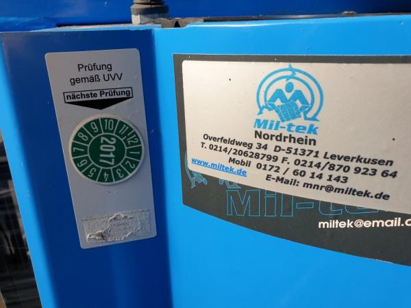 MIL-TEK PRESSE PRESS-100 PAPIERPRESSE FOLIENPRESSE BALLENPRESSE