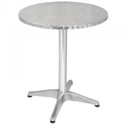 TISCH BISTROTISCH EDELSTAHL BOLERO ((AU425)